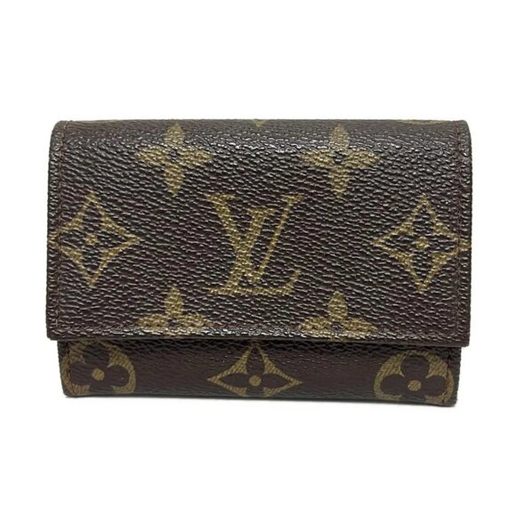 LOUIS VUITTON Porte Monnaie Plat Monogram - Coin Case 141-081125 - Picture 1 of 4